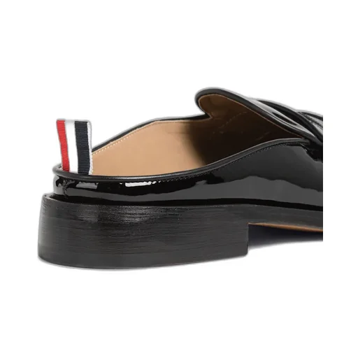 Patent Mule Loafers