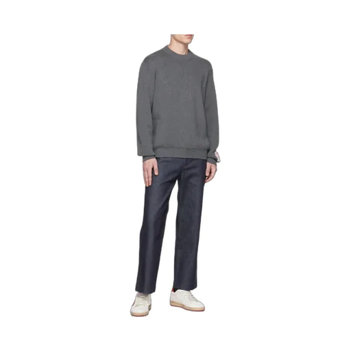 Golden Goose Deluxe Brand Logo Patch Knitted Jumper