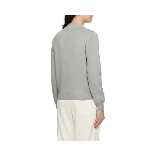 Golden Goose Deluxe Brand Distressed Logo Patch Jumper