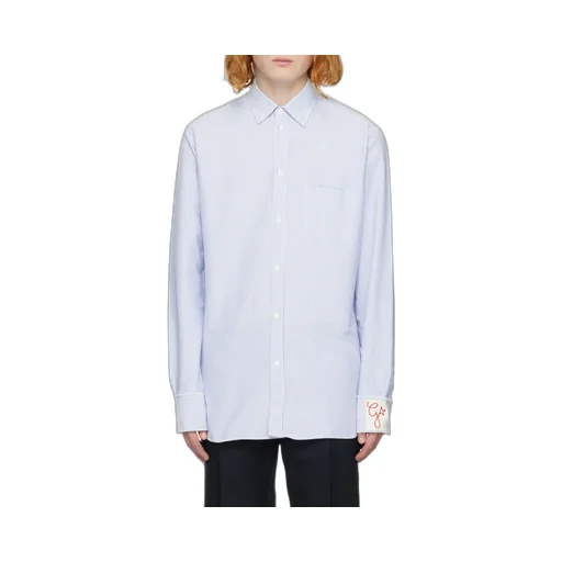 Golden Goose Deluxe Brand Striped Buttoned Shirt