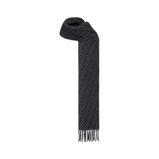 Black Wool Scarf