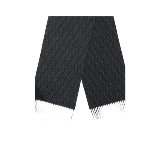 Black Wool Scarf