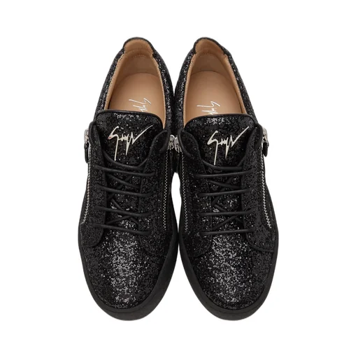 Strass Glitter-Detail Sneakers