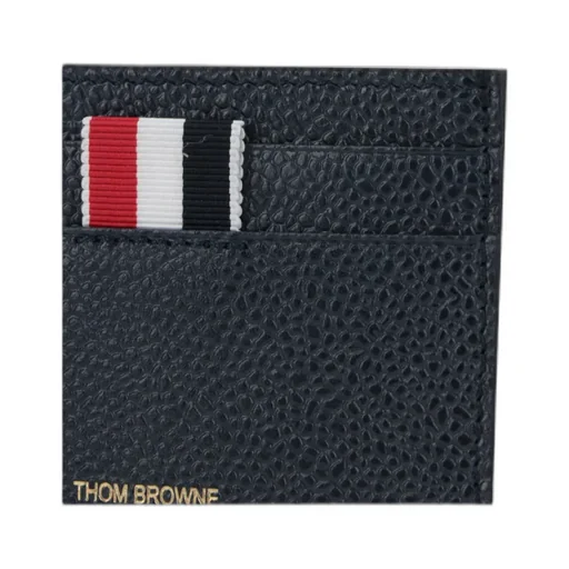 Thom Browne	Logo Printed Striped Card Holder