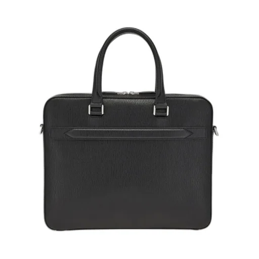 Salvatore Ferragamo Gancini Logo Plaque Zipped Tote Bag