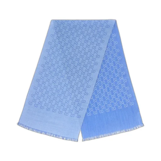 Double-Sided Woven Wool Scarf