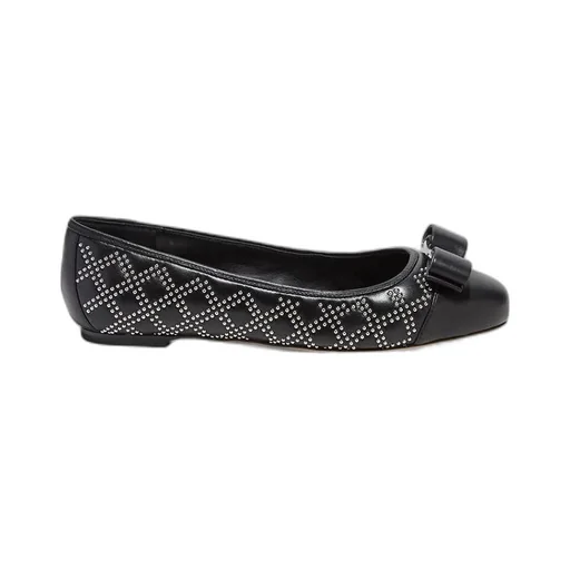 Rivet Ballet Shoes With Round Head