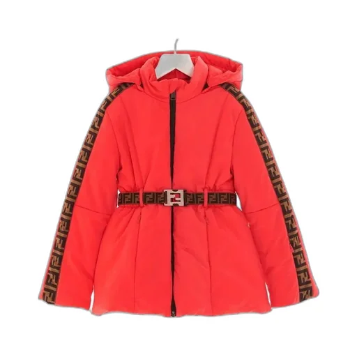 Monogram-Print Padded Jacket