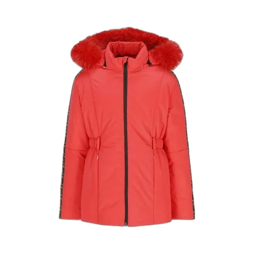 Fendi Kids Ff Motif Hooded Padded Jacket
