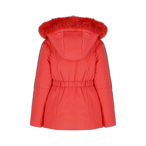 Fendi Kids Ff Motif Hooded Padded Jacket
