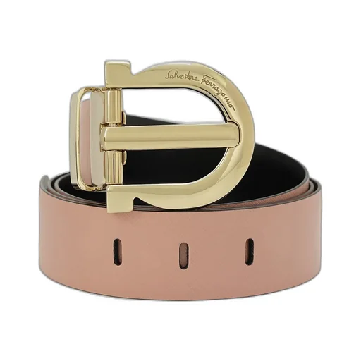 Logo Metal Buckle Belt