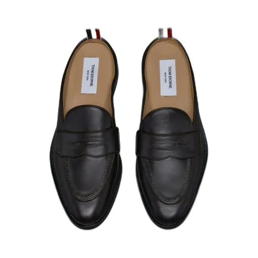 Varsity Slip-On Penny Loafers