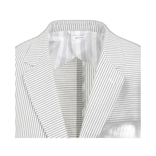 Thom Browne Single-Breasted Striped Tailored Blazer