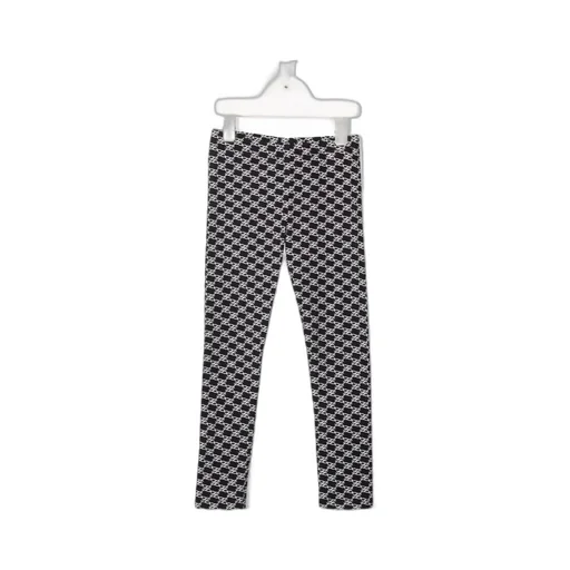 Fendi Kids Printed Mid-Rise Leggings