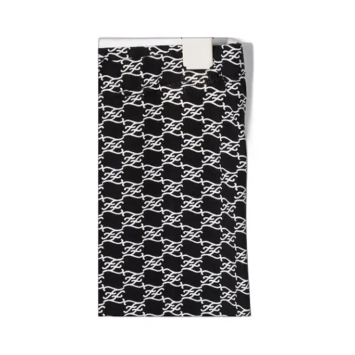 Fendi Kids Printed Mid-Rise Leggings