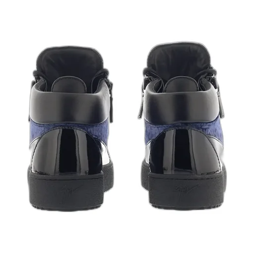 Suede High-Top Sneakers