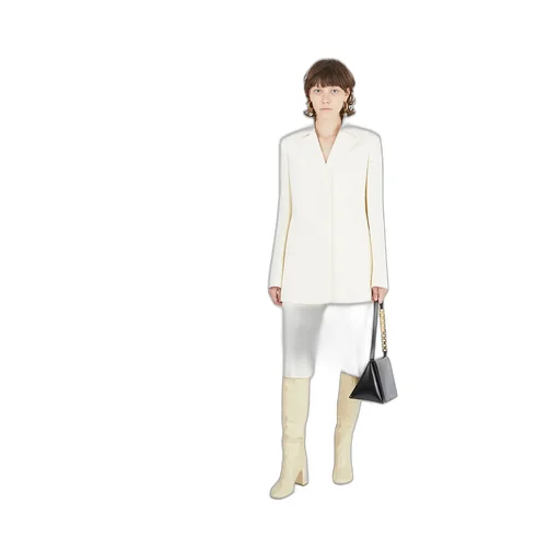 Jil Sander Padded Shoulder Tailored Blazer