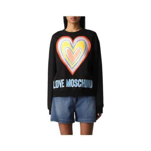 Heart-Logo Print Sweatshirt