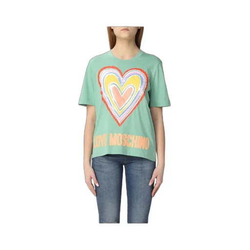 Love Pattern Short-Sleeved T-Shirt