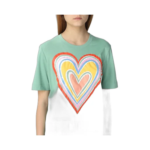 Love Pattern Short-Sleeved T-Shirt