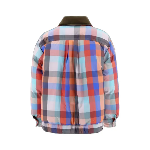 Sacai Tartan Down Jacket