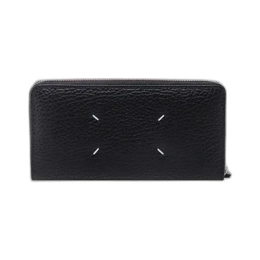 Maison Margiela Four-Stitch Zip-Around Wallet