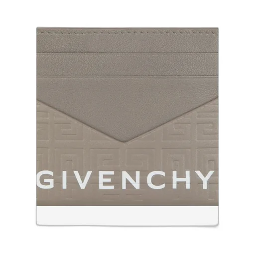 G Cut Card Holder In 4G Leather