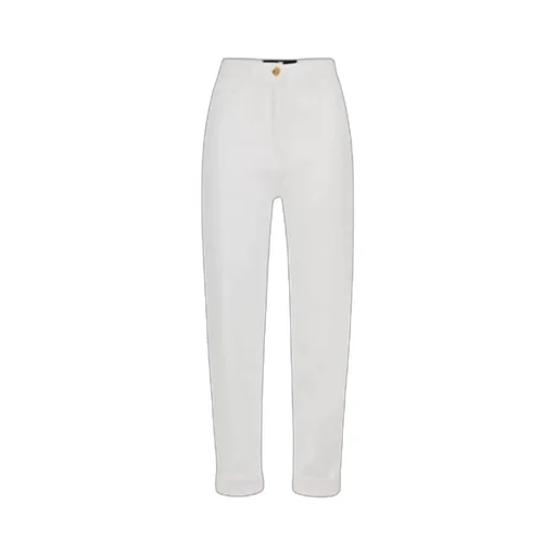 Elisabetta Franchi High-Waist Straight Leg Trousers