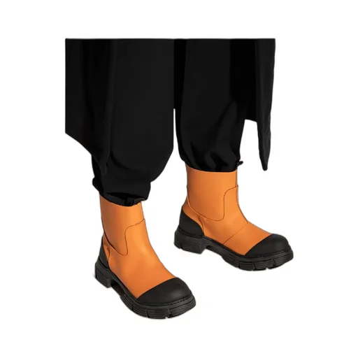 55Mm Chunky Slip-On Boots