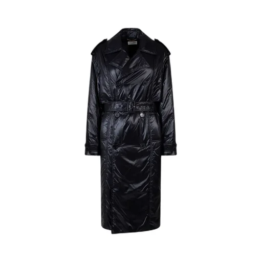 Belted Double-Breasted Coat