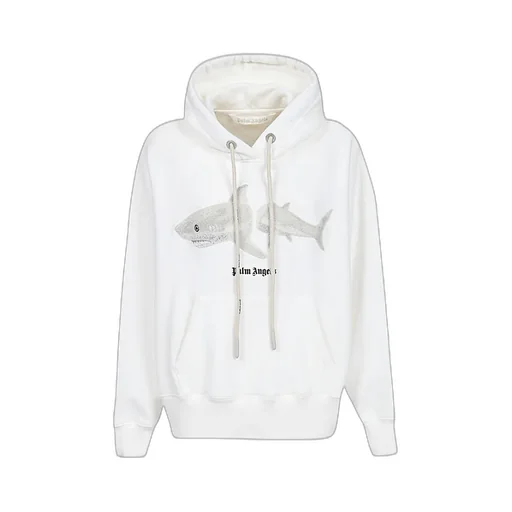 Graphic-Print Cotton Hoodie