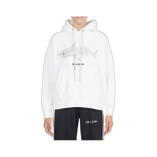 Graphic-Print Cotton Hoodie