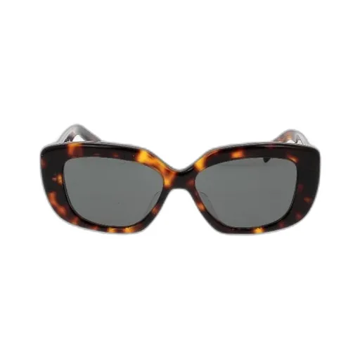 Logo Rectangular Frame Sunglasses