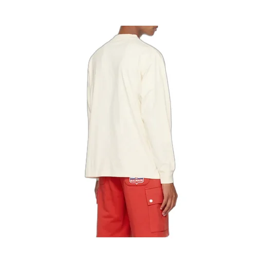 Logo-Print Crew Neck Sweatshirt