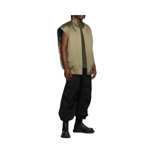 Cotton Rib Knitted Vest