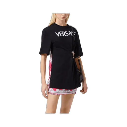Safety Pin Baroque-Print T-Shirt