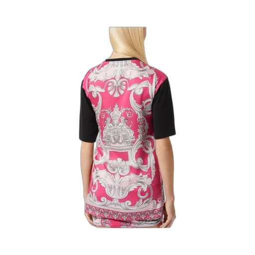 Safety Pin Baroque-Print T-Shirt