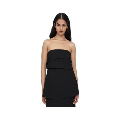 Strapless Flared Top