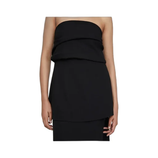 Strapless Flared Top