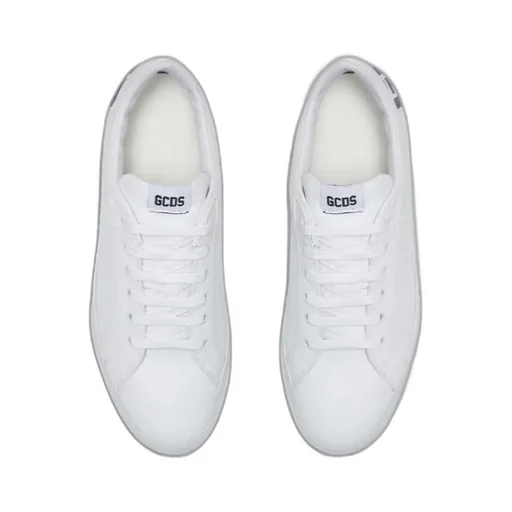 Logo-Print Leather Sneakers