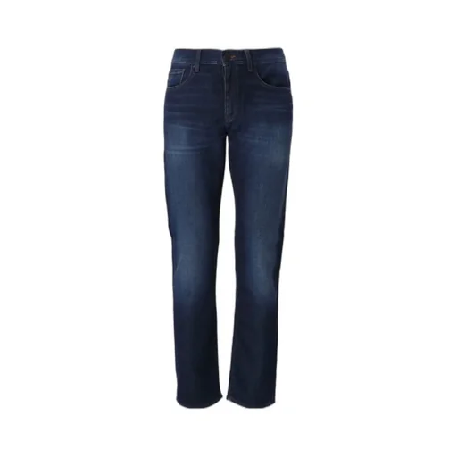 Slim-Fit Faded Denim Jeans