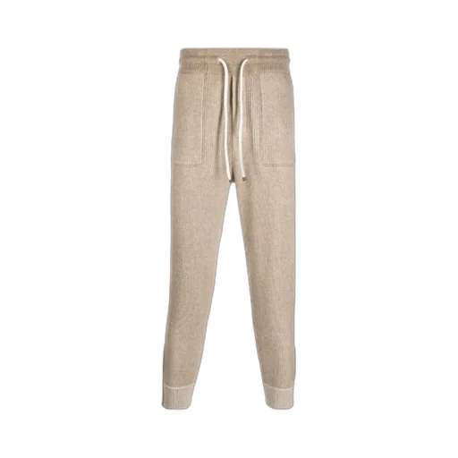 Cashmere Ribbed Joggers