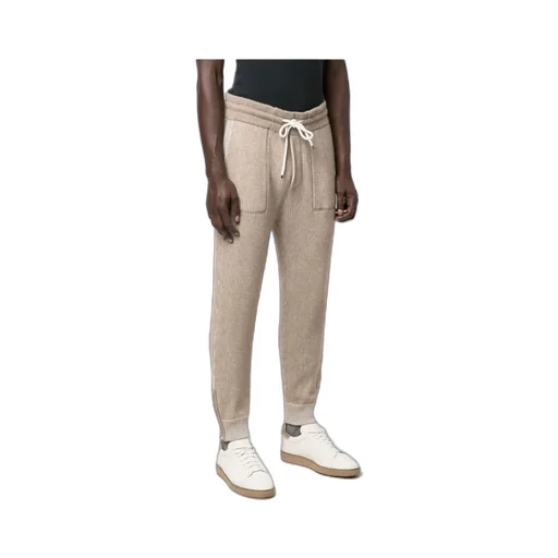 Cashmere Ribbed Joggers
