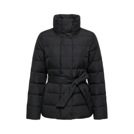Long-Sleeved Lace Down Jacket