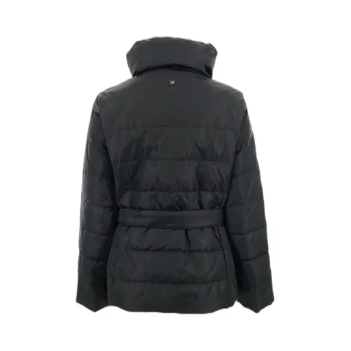 Long-Sleeved Lace Down Jacket