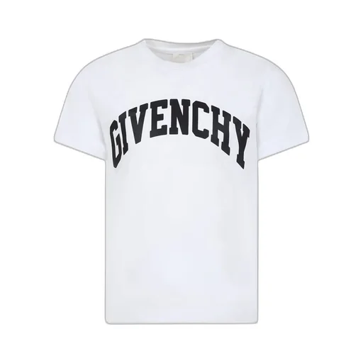 Givenchy Kids Logo Printed Crewnek T-Shirt