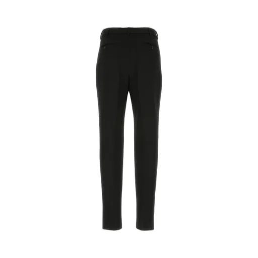 Saint Laurent High Waist Striped Pants