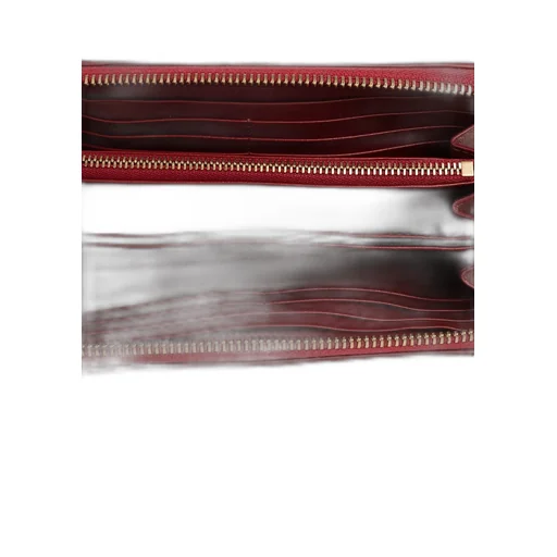 Greca-Buckle Zip Wallet