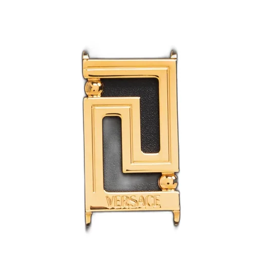 Versace Logo Detailed Zipped Wallet
