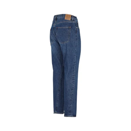 Straight-Leg Cropped Jeans